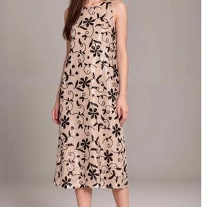 Johnny Was SEQUINED Floral Sequin Kimmie Dress NWT